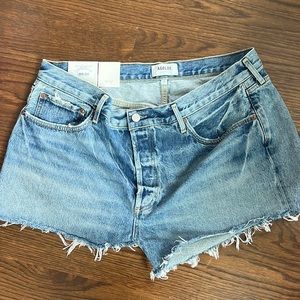 NWT Agolde Parker vintage cut off shorts size34